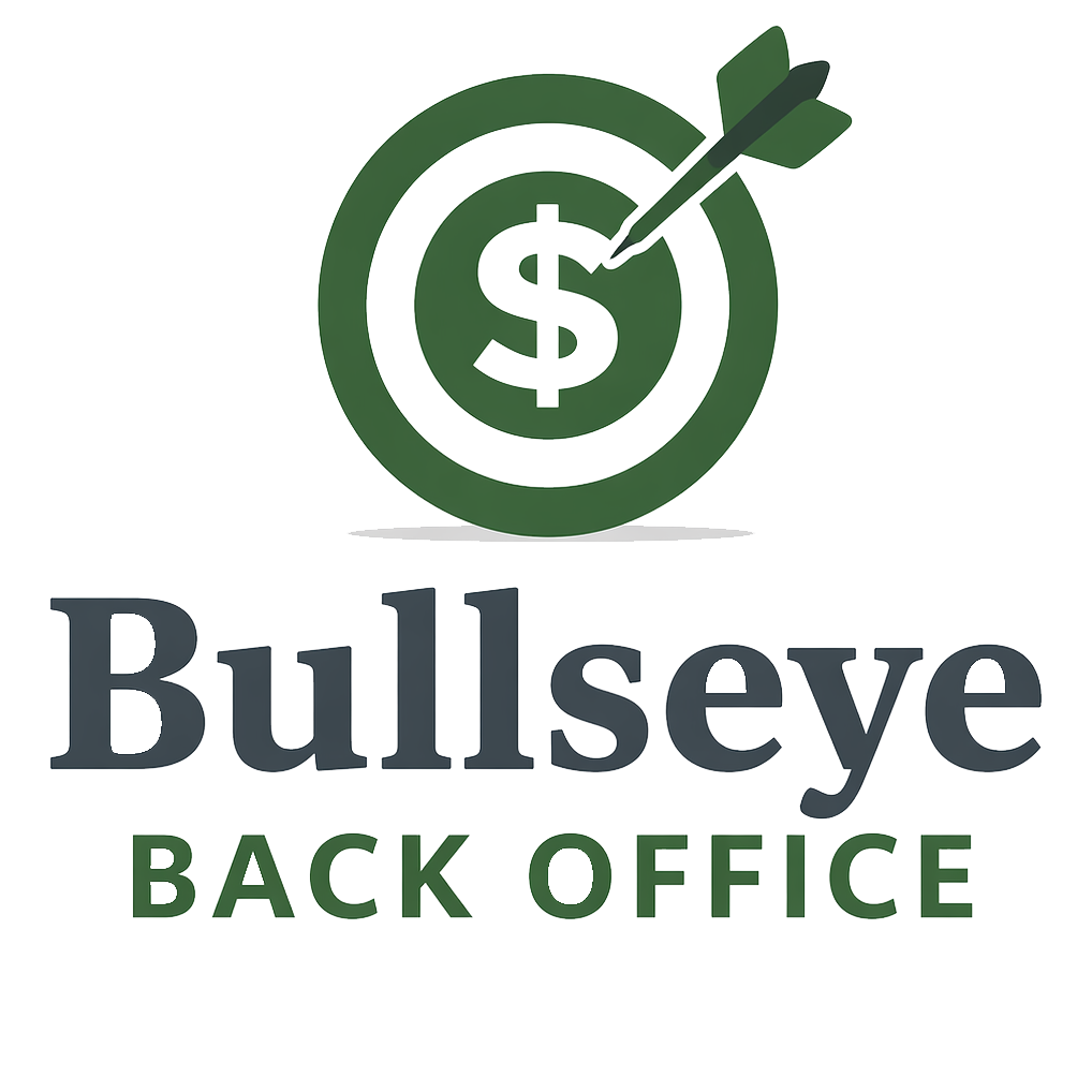 Bullseye Back Office - Words Only Logo
